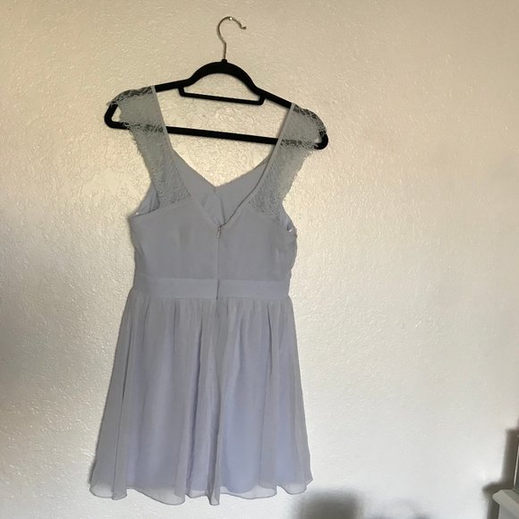 Baby blue mini dress - Picture 2 of 5